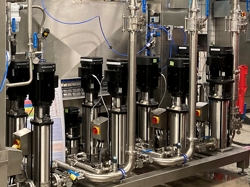 Bespoke Factory Washdown System